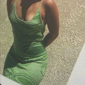 Neck Bodycon Dress for Women backless (Dar)